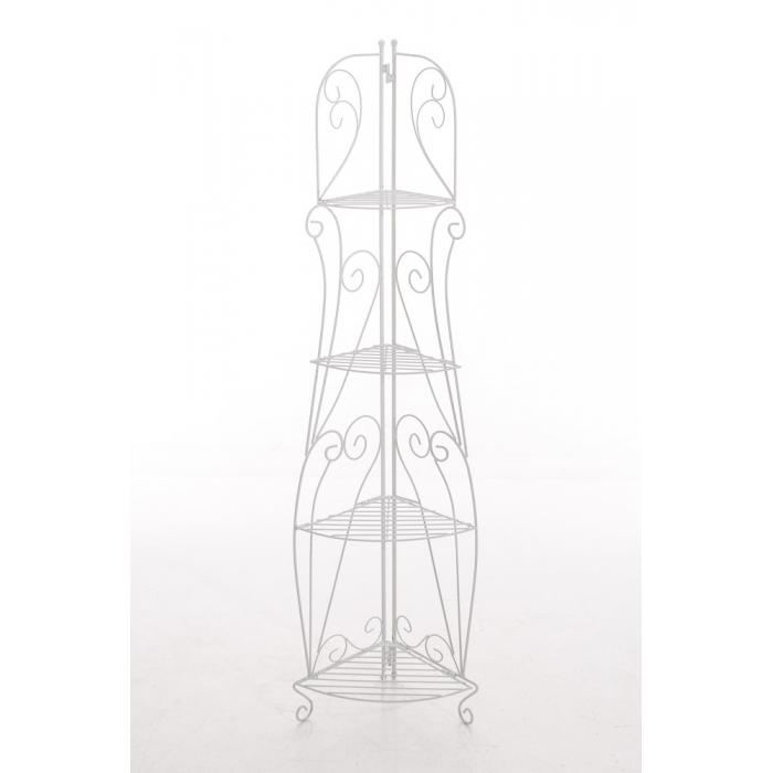 Standregal Garten-Regal C21 aus Eisen ~ wei