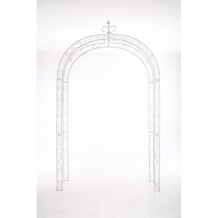 Rosenbogen Sun 258x156x34,5cm ~ antik-weiss