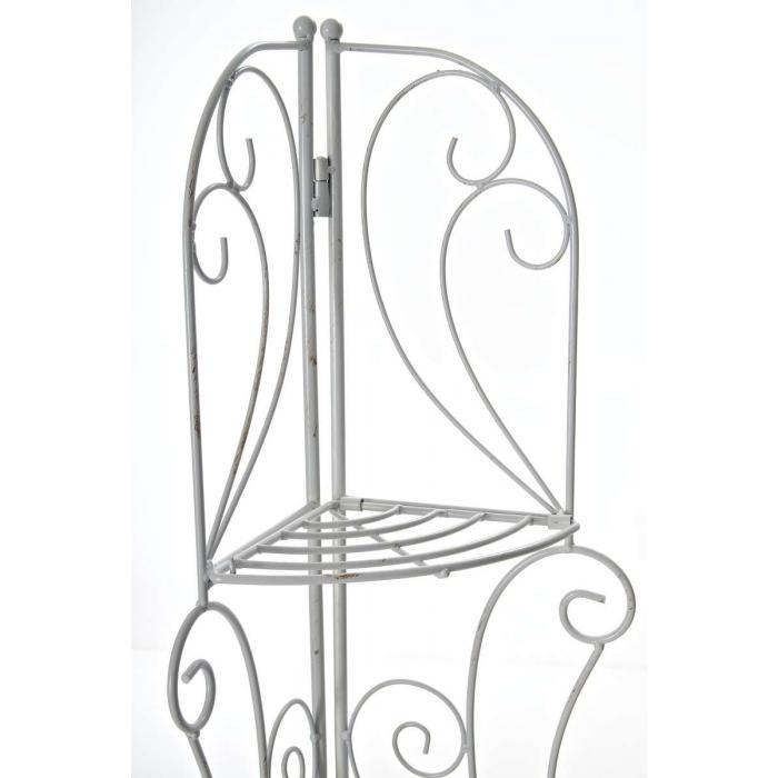 Standregal Garten-Regal C21 aus Eisen ~ antik-wei