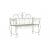 Gartenbank CP029, Parkbank Bank 128cm ~ antik-grn