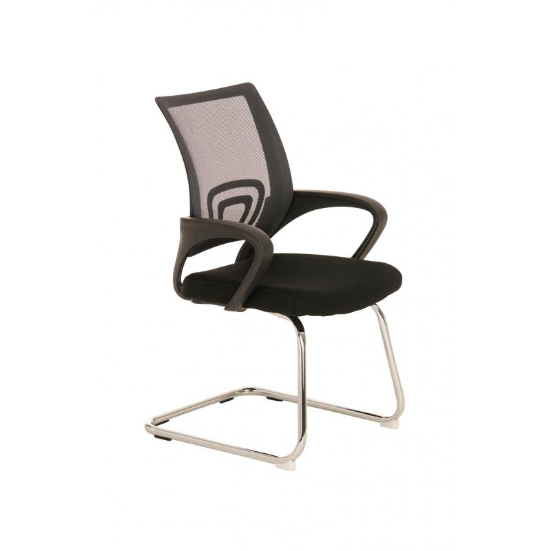 Besucherstuhl HLO-CP81 ~ grau