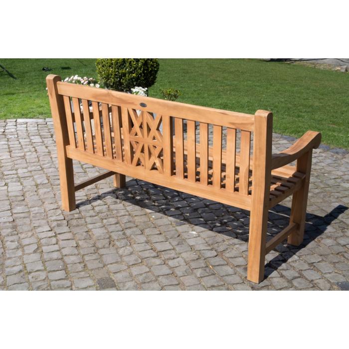 Teakbank HLO-CP3 180 cm ~ teak