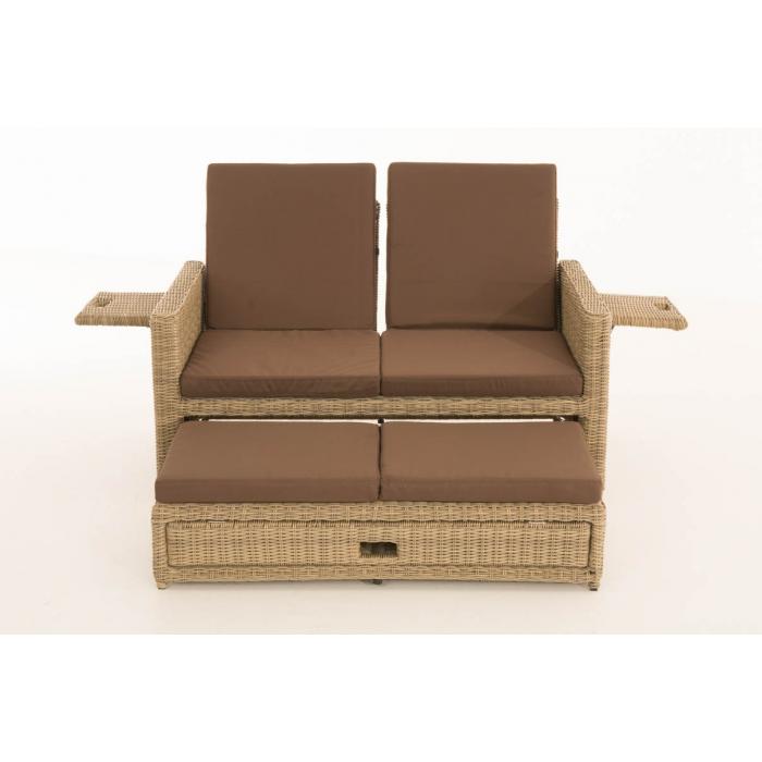 Sofa HLO-CP6 Terrabraun 5mm ~ natura