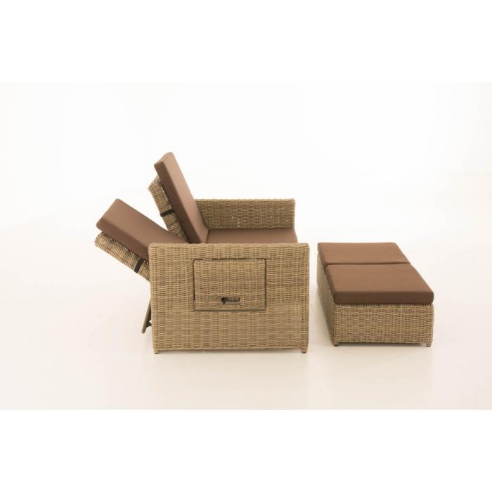 Sofa HLO-CP6 Terrabraun 5mm ~ natura