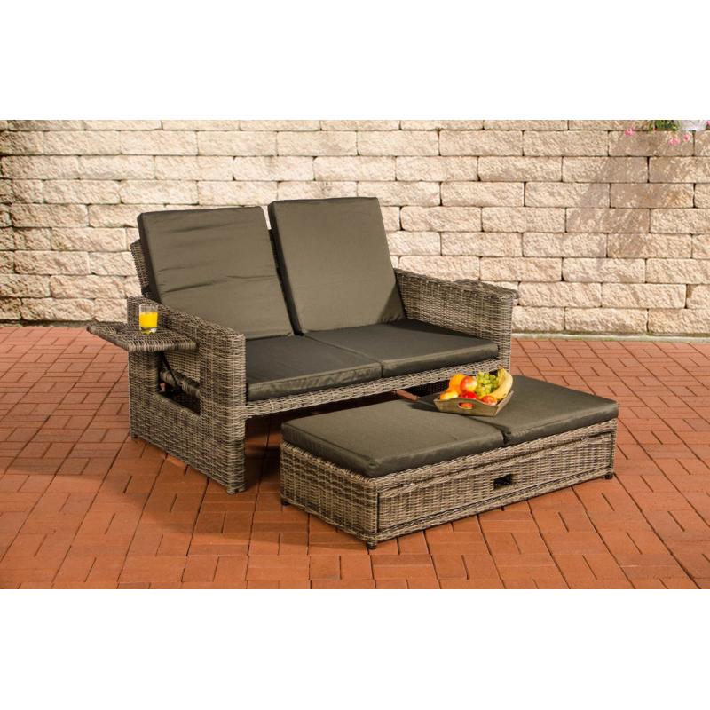 Sofa HLO-CP6 Anthrazit 5mm ~ grau-meliert