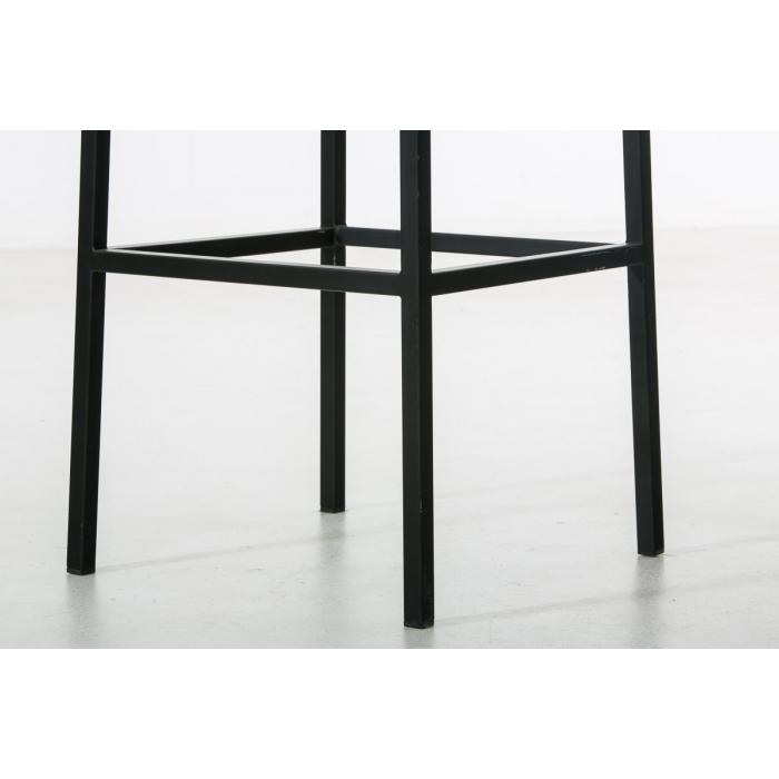 Barhocker HLO-CP41 B80 Stoff ~ grau