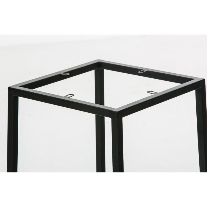 Barhocker HLO-CP41 B85 Stoff ~ grau