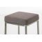 Barhocker HLO-CP41 E85 Stoff ~ grau