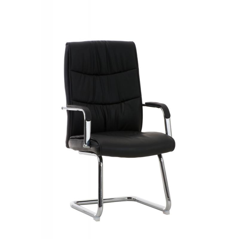 Besucherstuhl HLO-CP91 ~ schwarz