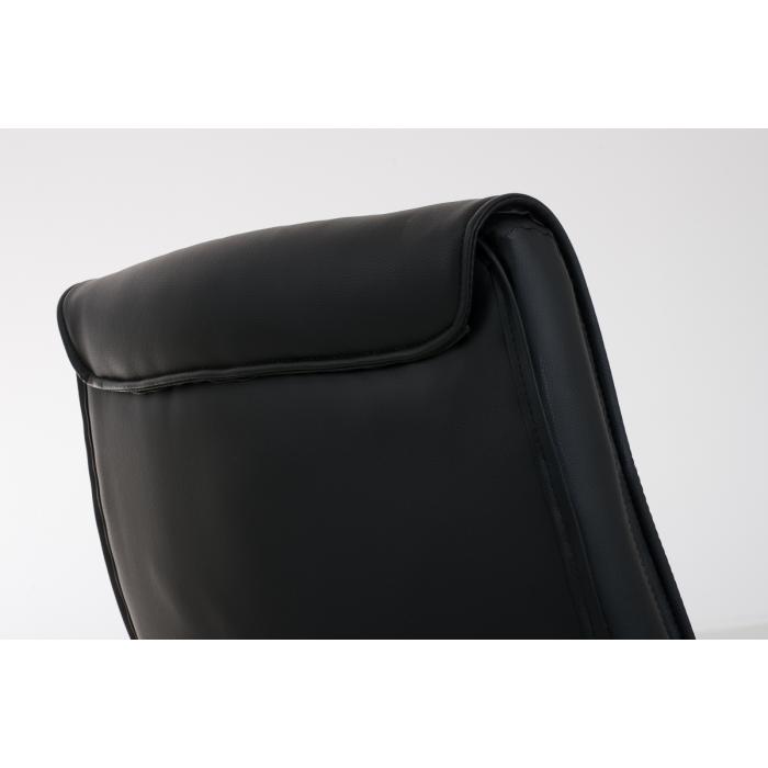 Besucherstuhl HLO-CP91 ~ schwarz