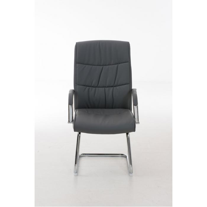 Besucherstuhl HLO-CP91 ~ grau