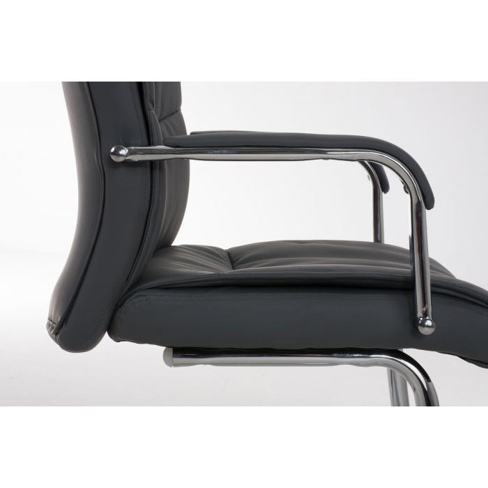 Besucherstuhl HLO-CP91 ~ grau