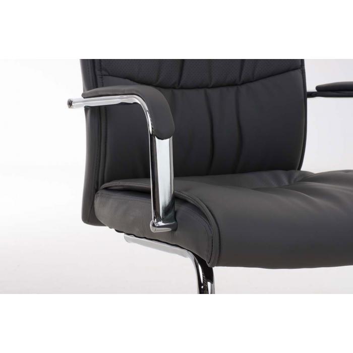 Besucherstuhl HLO-CP91 ~ grau