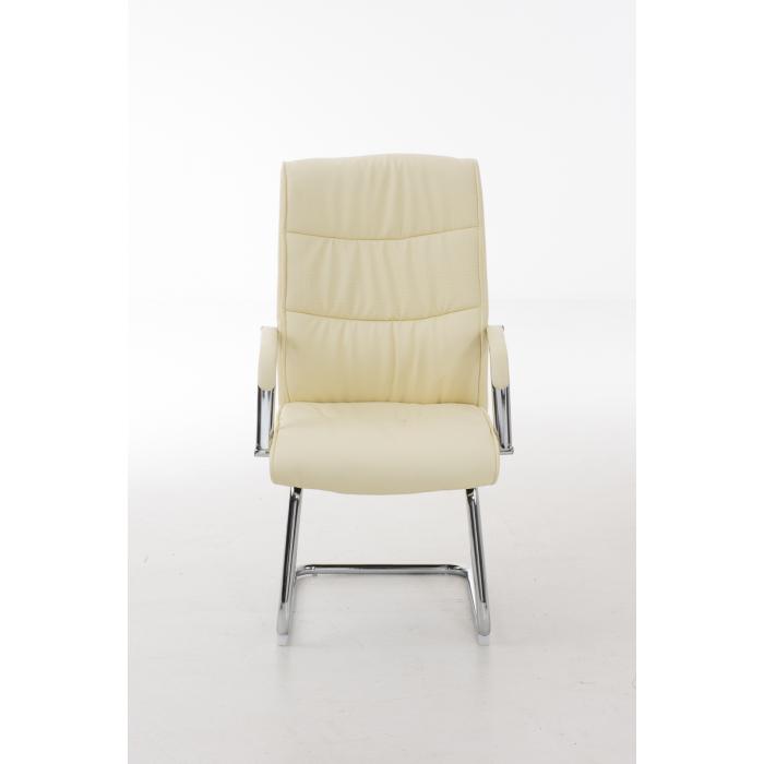 Besucherstuhl HLO-CP91 ~ creme