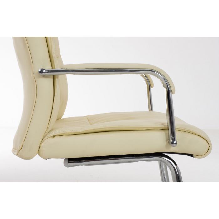 Besucherstuhl HLO-CP91 ~ creme