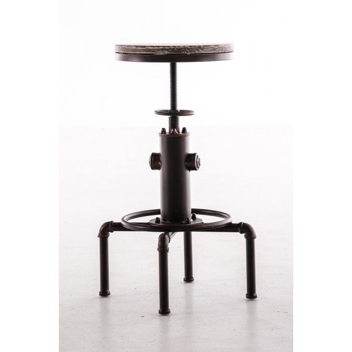 Barhocker HLO-CP70 Holz ~ bronze