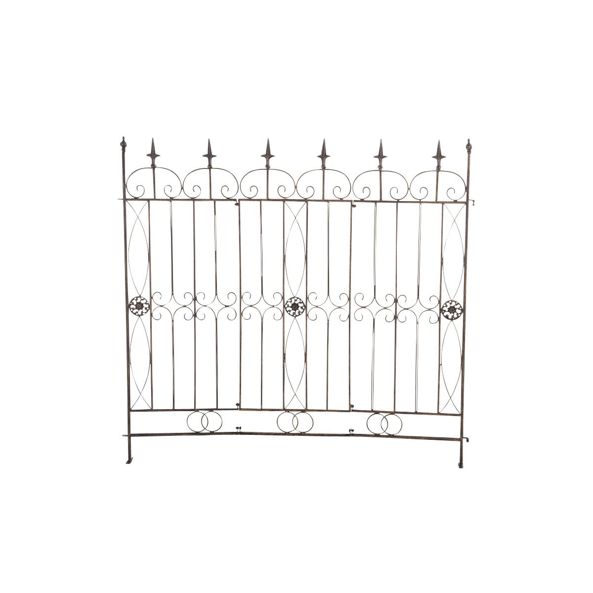 Gartenzaun HLO-CP154 ~ bronze