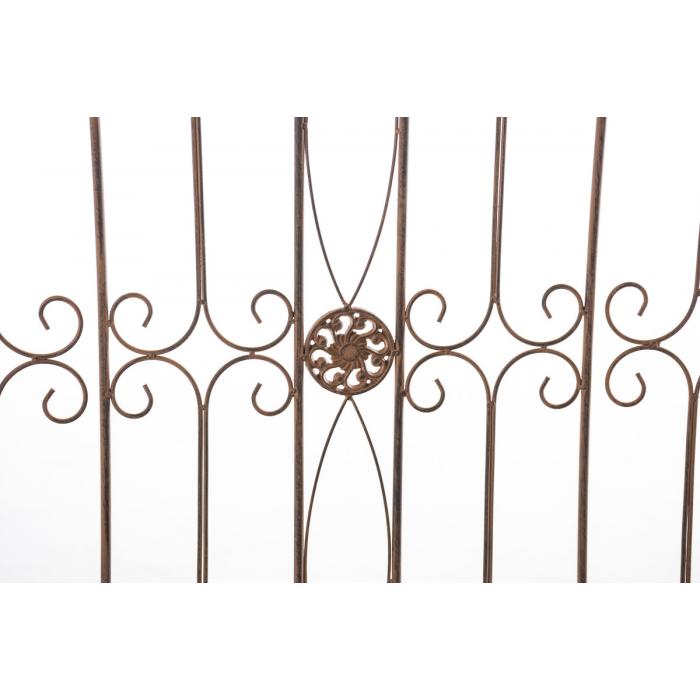 Gartenzaun HLO-CP154 ~ antik braun