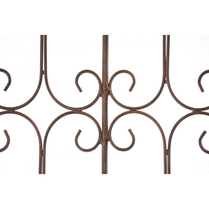 Gartenzaun HLO-CP154 ~ antik braun