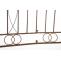 Gartenzaun HLO-CP154 ~ antik braun