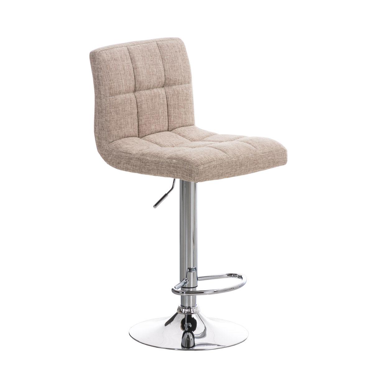 Barhocker HLO-CP89 STOFF ~ creme