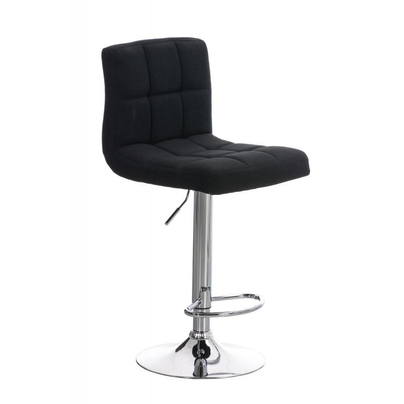 Barhocker HLO-CP89 STOFF ~ schwarz