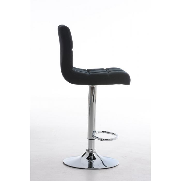 Barhocker HLO-CP89 STOFF ~ schwarz