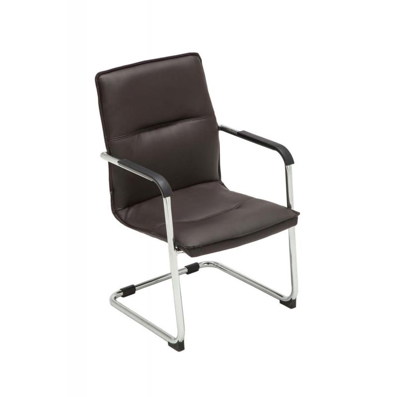 Besucherstuhl HLO-CP1 ~ braun