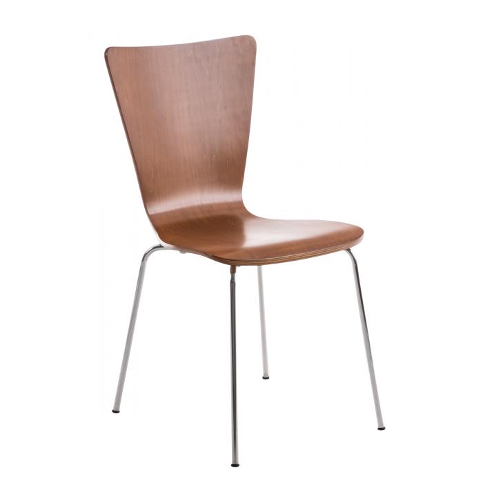 Besucherstuhl HLO-CP84 ~ braun
