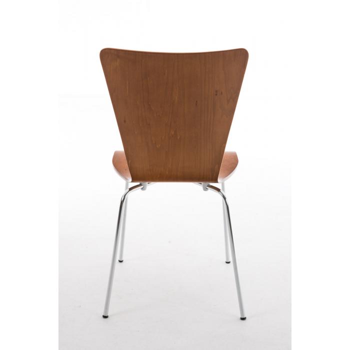 Besucherstuhl HLO-CP84 ~ braun