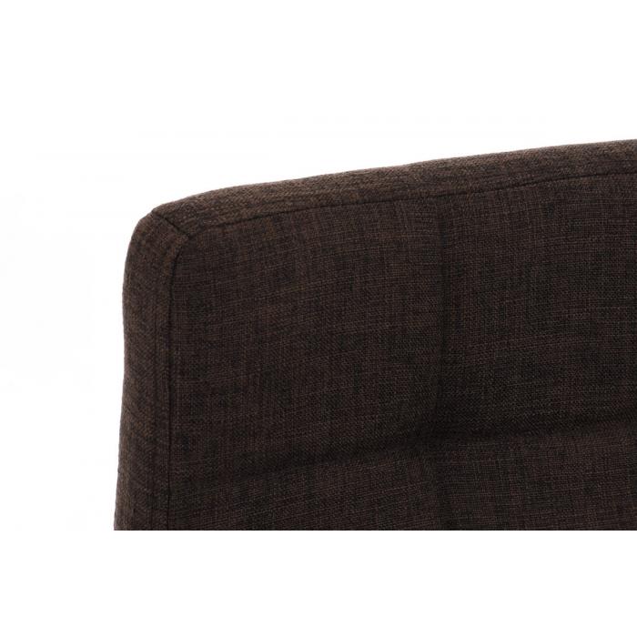 Barhocker HLO-CP33 Stoff ~ braun