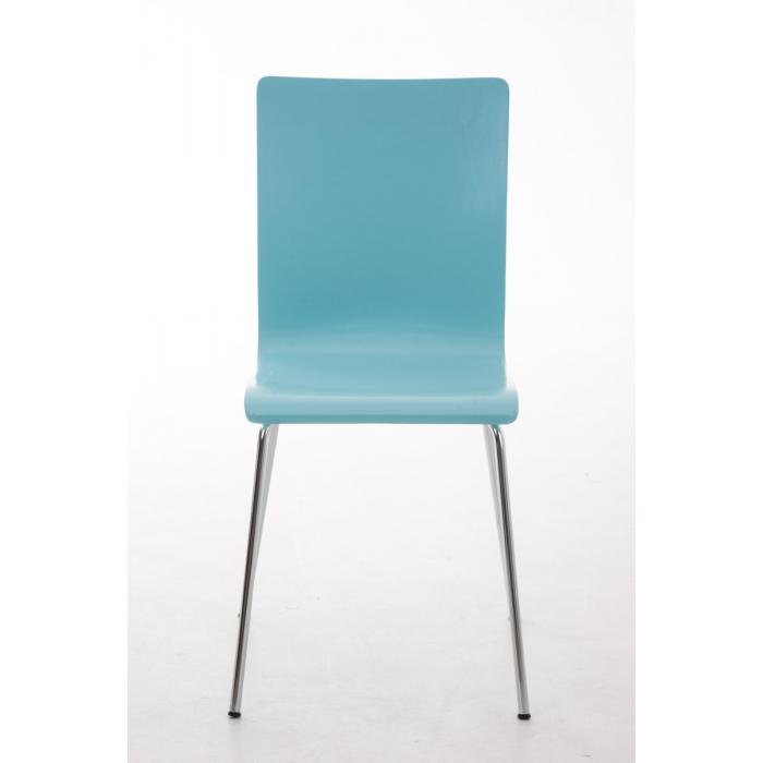 Besucherstuhl HLO-CP1 ~ hellblau