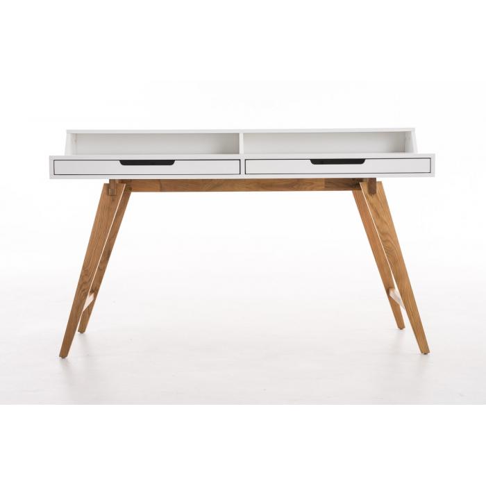 Schreibtisch HLO-CP6 140 cm ~ wei