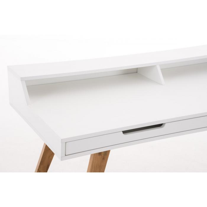 Schreibtisch HLO-CP6 140 cm ~ wei