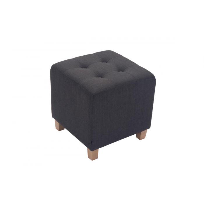 Sitzhocker HLO-CP77 antik-hell ~ dunkelgrau