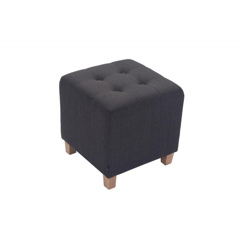 Sitzhocker HLO-CP77 antik-hell ~ dunkelgrau