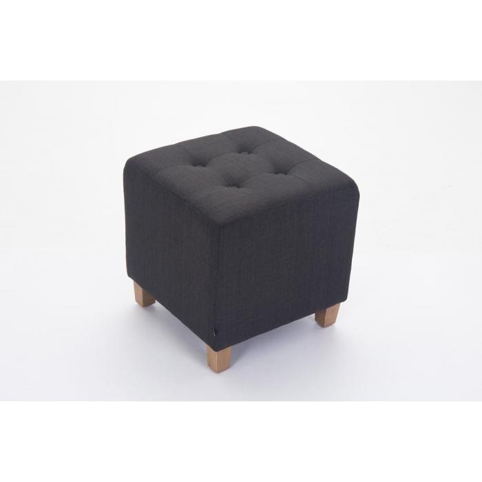 Sitzhocker HLO-CP77 antik-hell ~ dunkelgrau