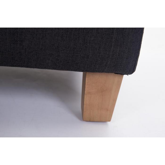 Sitzhocker HLO-CP77 antik-hell ~ dunkelgrau