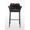 Barhocker HLO-CP1 B mit 4-Fu Gestell ~ braun