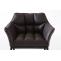 Barhocker HLO-CP1 B mit 4-Fu Gestell ~ braun