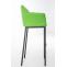 Barhocker HLO-CP1 B mit 4-Fu Gestell ~ grn