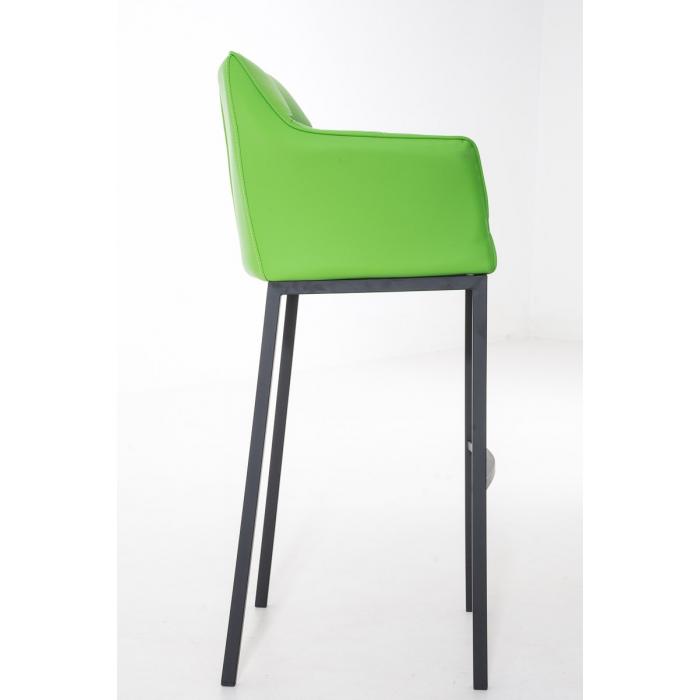 Barhocker HLO-CP1 B mit 4-Fu Gestell ~ grn