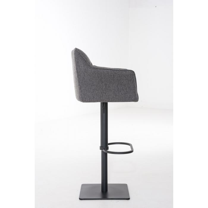 Barhocker HLO-CP1 B Stoff ~ titangrau