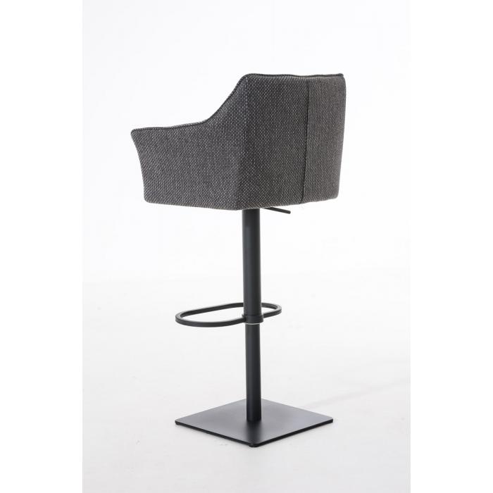 Barhocker HLO-CP1 B Stoff ~ titangrau