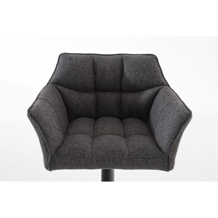 Barhocker HLO-CP1 B Stoff ~ titangrau