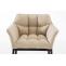 Barhocker HLO-CP1 B Stoff mit 4-Fu Gestell ~ creme