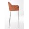Barhocker HLO-CP1 E mit 4-Fu Gestell ~ hellbraun