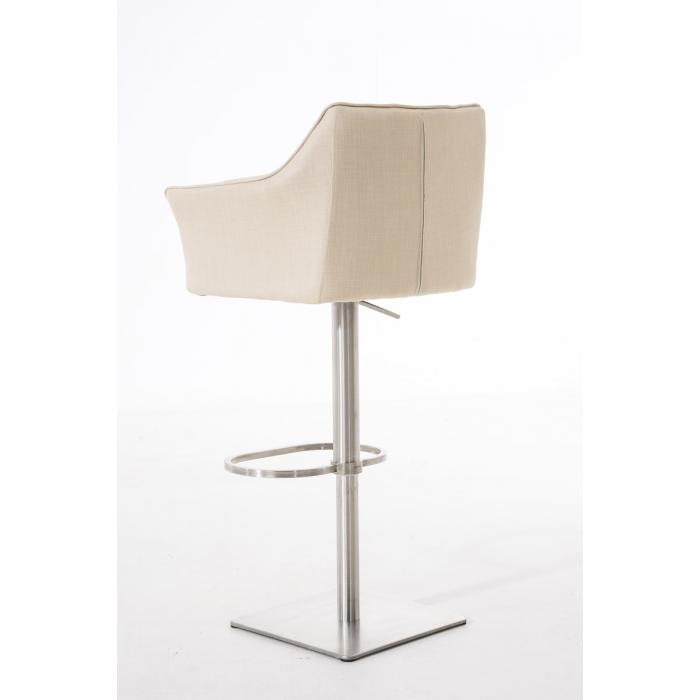 Barhocker HLO-CP1 E Stoff ~ creme