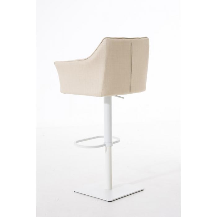 Barhocker HLO-CP1 W Stoff ~ creme