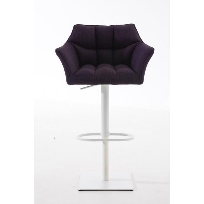 Barhocker HLO-CP1 W Stoff ~ lila
